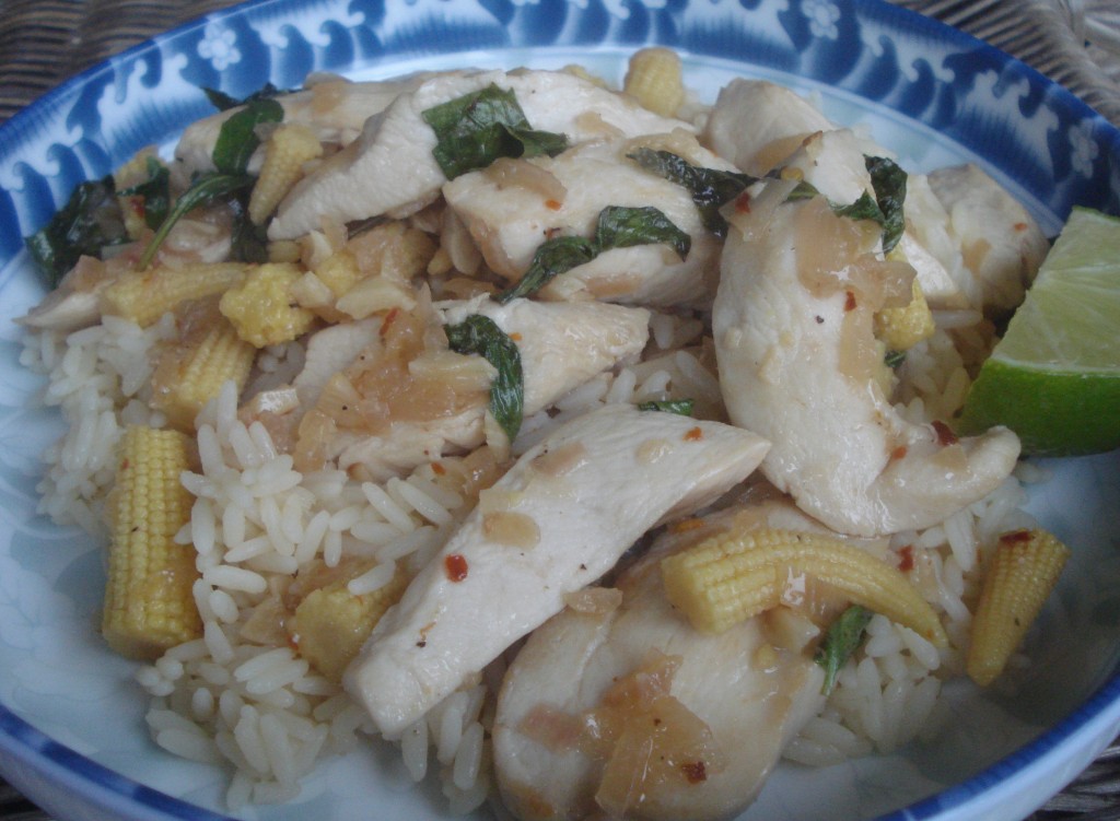thai basil chicken