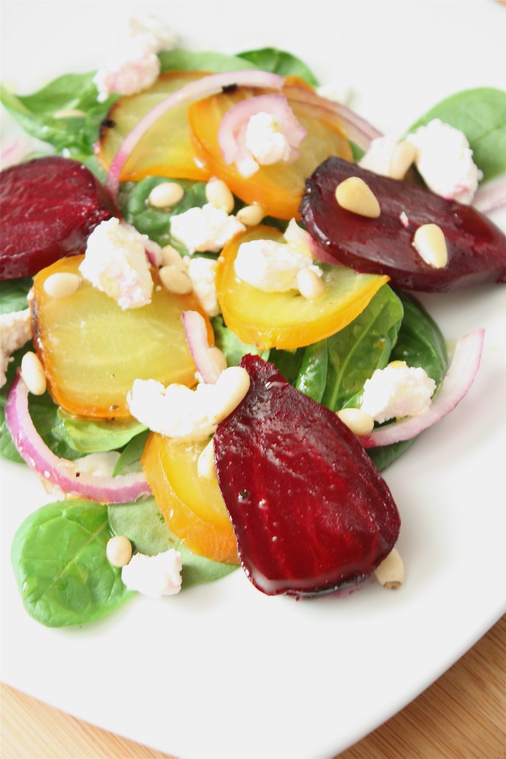 Beet and Goat Cheese Salad : A Big Mouthful