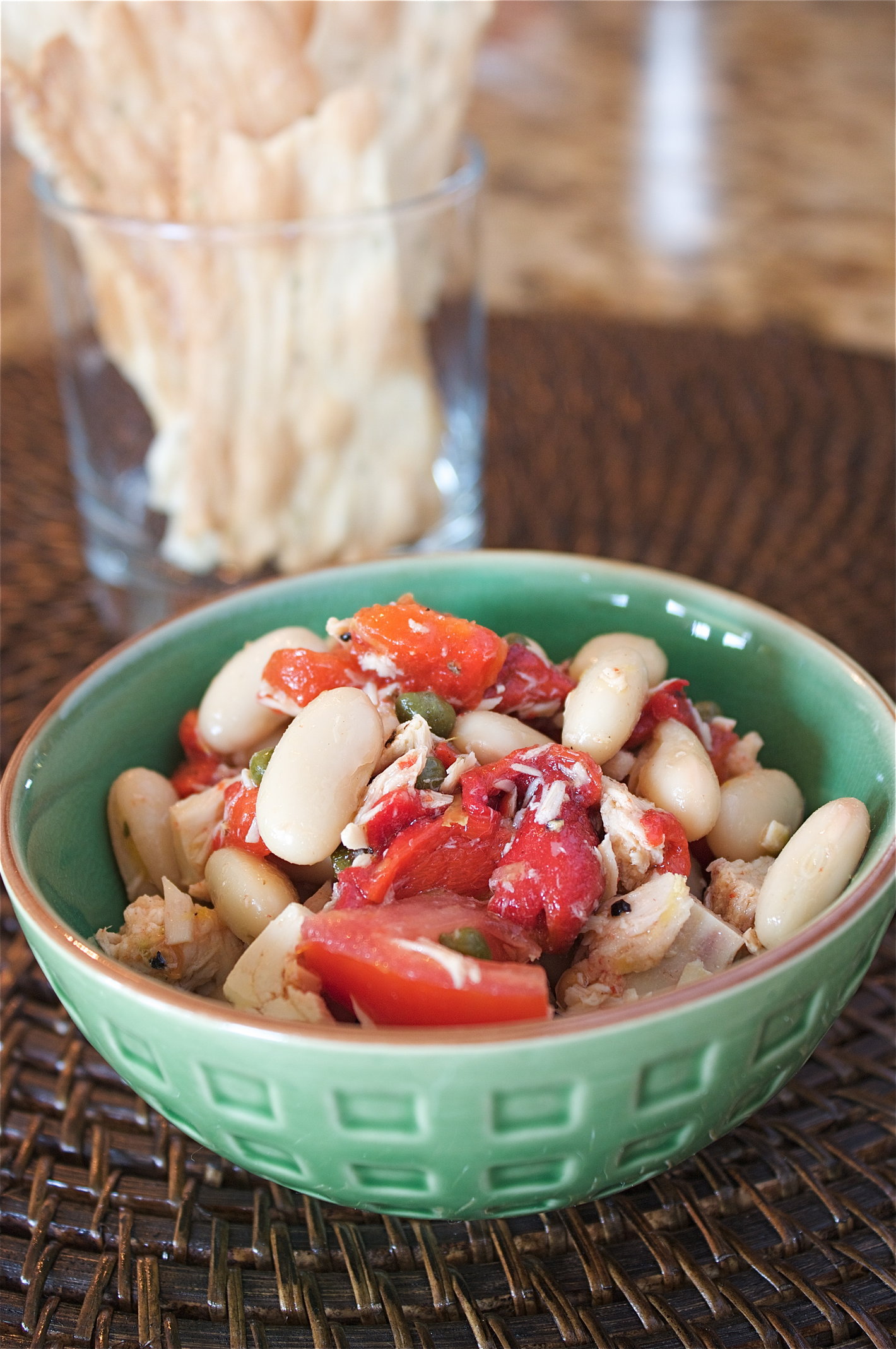 Lemony Tuna and White Bean Salad - A Big Mouthful